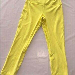 Lululemon Bright Yellow Align leggings